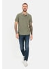 Camel Active Piqué Poloshirt aus zertifiziertem Organic Cotton in Khaki