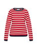 usha BLUE LABEL Damen Strick Pullover in Rot Mehrfarbig