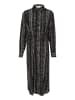 Kaffe Kleid KAalice Baggy fit in Black/White/Elephant Graphic