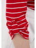 Finn Flare Langarmshirt Streifen in red