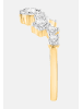 Ethische Diamanten Ring aus 375 Gelbgold mit Lab Grown Diamant