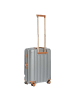 BRIC`s Capri - 4-Rollen-Kabinentrolley mit Vortasche 55 cm (silver) in silver