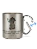 Mr. & Mrs. Panda Tasse Elefant Biene mit Spruch in Silber