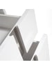 Angel Cerdá Chiffonier 7018 in Weiß / Stahl – (B)60 x (H)120 x (T)45 cm