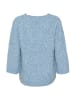 Kaffe Strickpullover KAalioma Loose fit in Faded Denim Melange