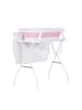 Chipolino Babywanne Wickeltisch 2 in 1 in rosa