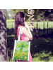 Mr. & Mrs. Panda ToteBag Blume Kleeblatt Design ohne Spruch in Weiß