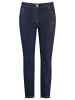 SAMOON Hose Jeans verkürzt in Raw Blue Denim