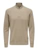 ONLY & SONS Strickpullover in Desert Taupe 1