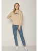 GreenBomb Sweatshirt Nature River Trip in Kaffee Latte