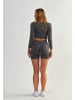 BeShaped Langarmshirt Power Up! in Grey