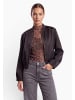 Zero  Blouson langarm in Black Beauty