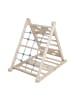 roba Kletterdreieck Holz, mit Seil & Sprossen, Natur/Grau, ab 24 Monaten