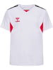 Hummel Hummel T-Shirt Hmlauthentic Multisport Kinder Schnelltrocknend in WHITE/TRUE RED