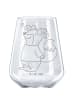 Mr. & Mrs. Panda Rotweinglas mit Gravur Widder Astologie ohne Sp... in Transparent