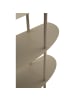 Mauro Ferretti Konsole aus taubengrauem Metall, 90 x 28 x 81 cm