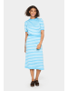 SAINT TROPEZ Rock MilaSZ A-shape in Ethereal Blue Ice Stripe