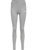 Hummel Hummel Leggings Hmllegacy Damen Dehnbarem in GREY MELANGE