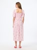 Pieces Maxikleid in Pink Tulle