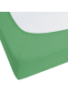 Beliani Bettlaken JANBU in Grün - (W) 90 x (H) 30 x (L) 200 cm