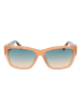 Guess Damen Sonnenbrillen Rechteck Beige