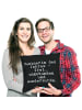 Mr. & Mrs. Panda Sofakissen Rentnerin des Jahres -... mit Spruch in Schwarz