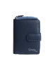 VARGU Echtleder Geldbörse VINEM 1-A in navy - blue