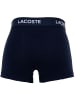 Lacoste Boxershort 3er Pack in Dunkelblau/Rot/Weiß