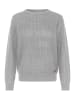 Oxmo Strickpullover OXEdna in Grau