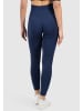 SMILODOX Leggings Alira Scrunch in Marineblau