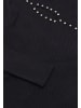bling bling by leo Damen Strickpullover in Schwarz