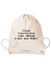 Mr. & Mrs. Panda gym tasche Einen Superhelden ohne Umhang... mit... in Creme