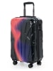 suitline Suitline - leichtes Handgepäck 55x35x20 cm Flugzeug-Trolley Koffer 34 L Bordgepäck in Neon Red
