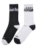 Mister Tee Basic Socks in black/white