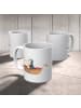Mr. & Mrs. Panda XL Tasse Pinguin Angelboot ohne Spruch in Weiß