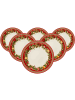 Villeroy & Boch 6er Set Speiseteller Winter Bakery Delight in ø 27,4 cm in bunt