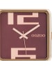 Oozoo Analog-Armbanduhr Oozoo Timepieces weinrot mittel (ca. 35mm)