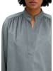Marc O'Polo Samtbluse relaxed in Foggy Blue