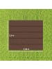 Outsunny Ersatzdach in Kaffee 350L x 260B x 6H cm