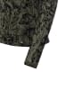MARC CAIN COLLECTIONS Langarmshirt in oliv schwarz