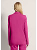 MADELEINE Langer Jersyblazer mit Revers in magenta