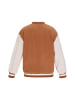 Swirly Women Jacket in Beige Multicolor