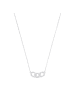 Amor Kette mit Anhänger Silber 925, rhodiniert in Silber