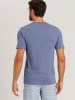 Hanro V-Shirt Living Shirts in labrador blue