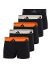 Adidas Sportswear Retro Short / Pant Active Flex Cotton in Schwarz / orange