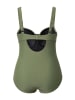 Ulla Popken Badeanzug in olivgrün