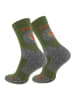 Stark Soul® Trekking Outdoor Socken 2 Paar, Unisex in Khaki