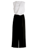 BETTY & CO Jumpsuit ohne Arm in Patch Black/Cream