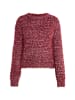 Usha Damen Strickpullover in Dunkelrot