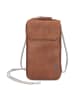 Zwei Mademoiselle.M Handytasche 10 cm in cognac